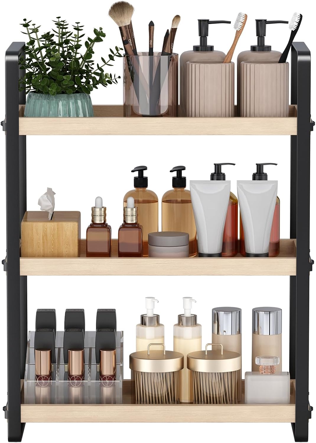 Read more about the article Transform Your Bathroom with the HNRLOY 3-Tier Countertop Organizer