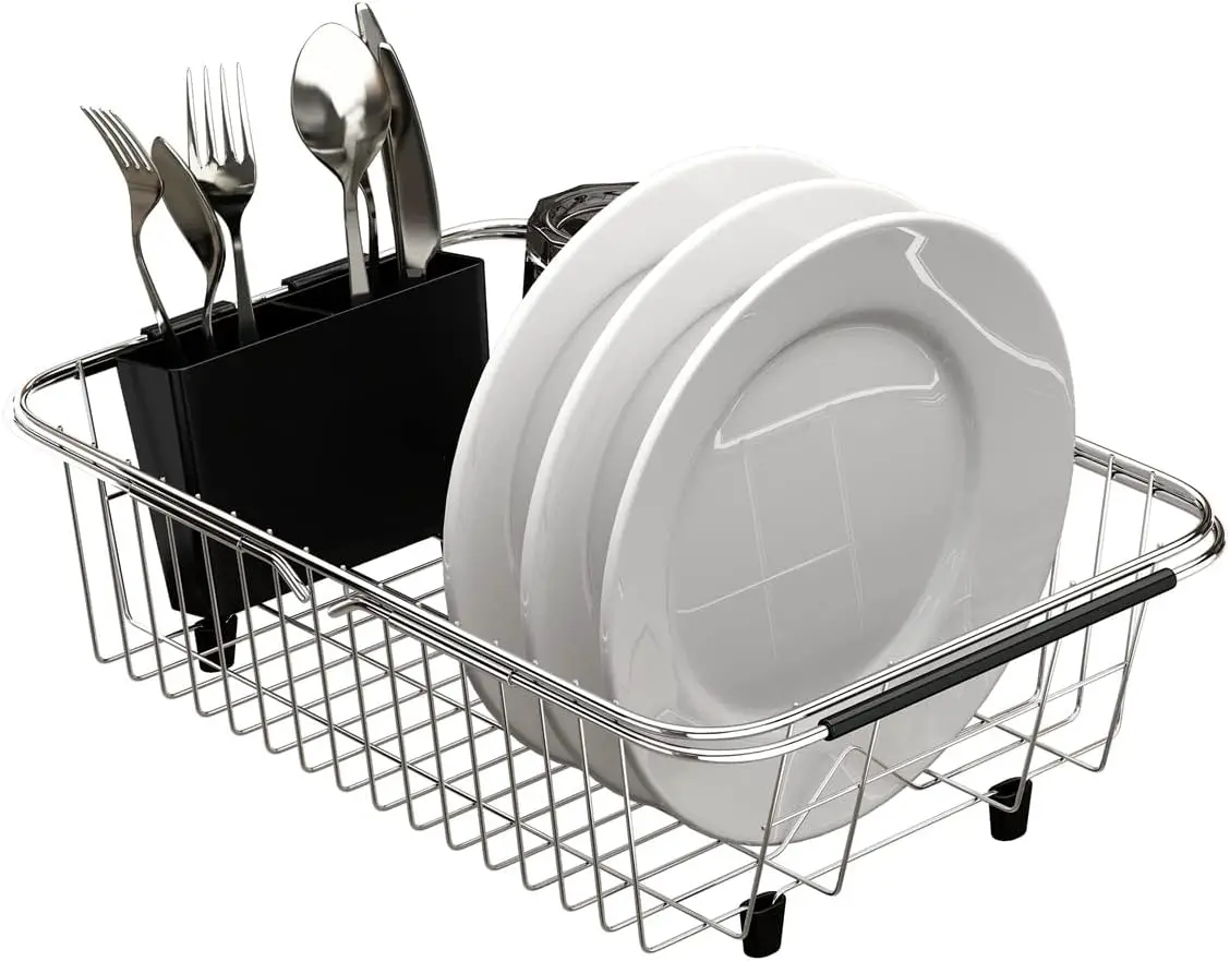 Read more about the article 3 Best Adjustable Over Sink Dish Racks for Small Kitchens