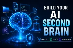 Read more about the article How to Build an AI Second Brain (Private, Free, and Self-Hosted)