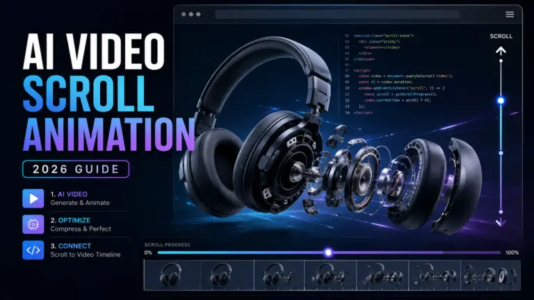 AI-Video Scroll Animation