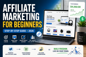 Read more about the article Affiliate Marketing for Beginners: Step-by-Step Guide (2026)