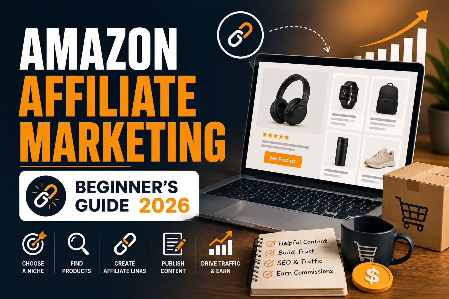 You are currently viewing Amazon Affiliate Marketing for Beginners: 2026 Guide