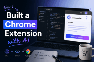 Read more about the article How I Built a Chrome Extension With AI in 2026: A Complete Step-by-Step Guide