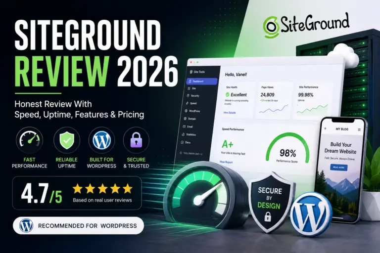 SiteGround Review 2026