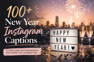 Read more about the article 250+ Best New Year Instagram Captions You Need for 2027