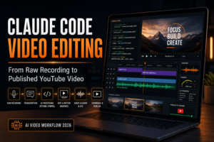 Read more about the article Claude Code Video Editing: From Raw Recording to Published YouTube Video