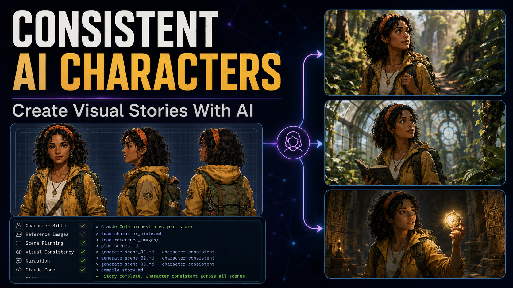 You are currently viewing Consistent AI Characters: Create a Complete Visual Story with Claude Code