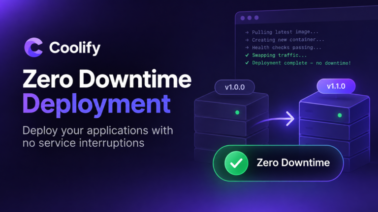 Coolify Zero Downtime Deployment