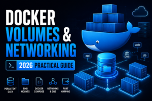 Read more about the article Docker Volumes and Networking Guide (2026)