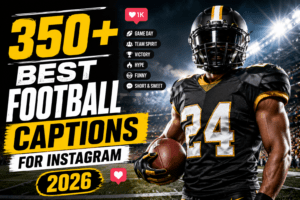 Read more about the article 350+ Best Football Captions for Instagram (2026)