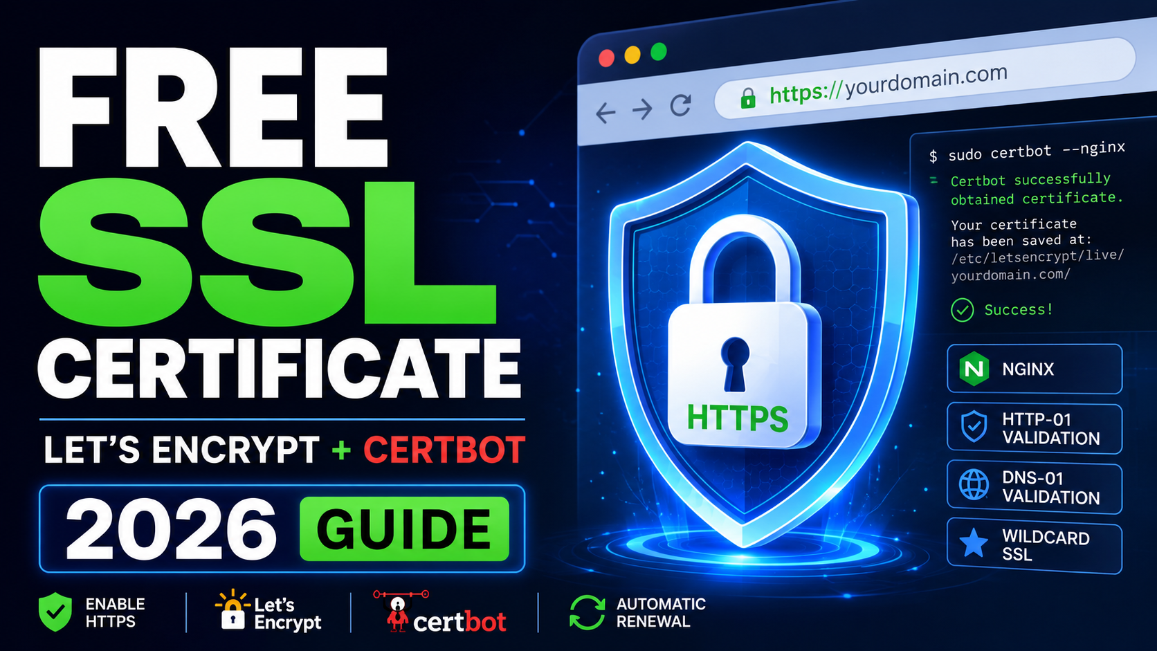 You are currently viewing Free SSL Certificate: Let’s Encrypt & Certbot Guide (2026)