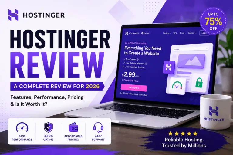 Hostinger review 2026