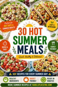 Read more about the article 30+ Easy Hot Weather Meals for Summer Dinners