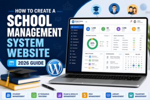 Read more about the article How to Create a School Management System Website (2026 Guide)