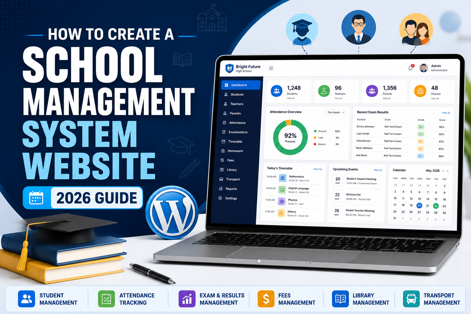 You are currently viewing How to Create a School Management System Website (2026 Guide)