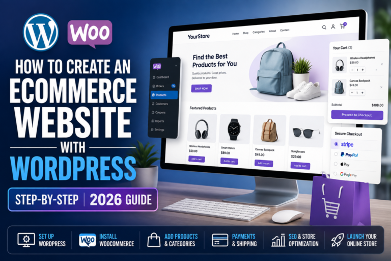 How to Create an eCommerce Website With WordPress 2