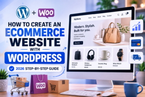 Read more about the article How to Create an eCommerce Website With WordPress in 2026