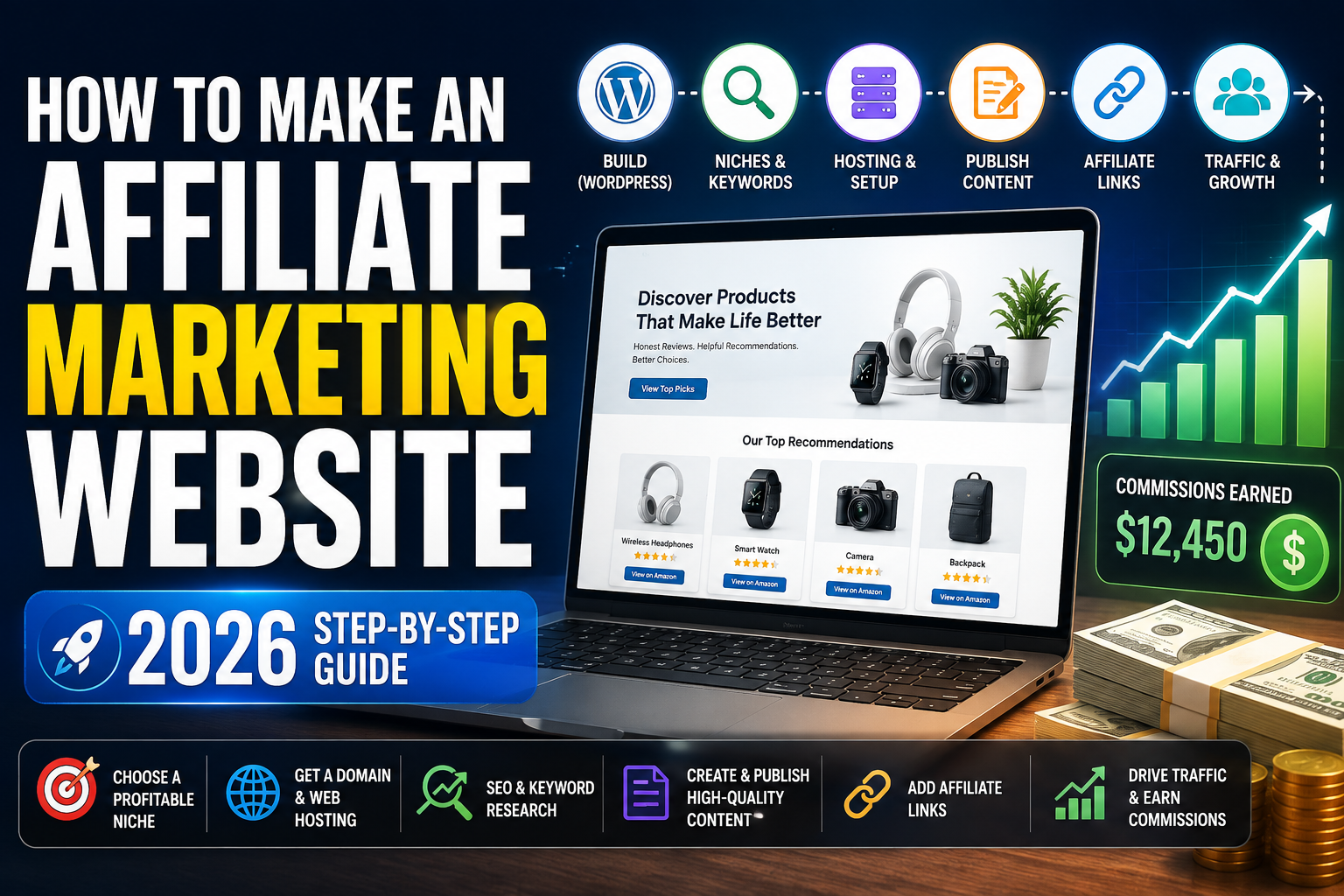 You are currently viewing How to Make an Affiliate Marketing Website in 2026