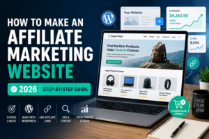 Read more about the article How to Make an Affiliate Marketing Website in 2026 (Step-by-Step)