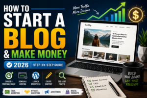 Read more about the article How to Start a Blog and Make Money in 2026: Step-by-Step Guide