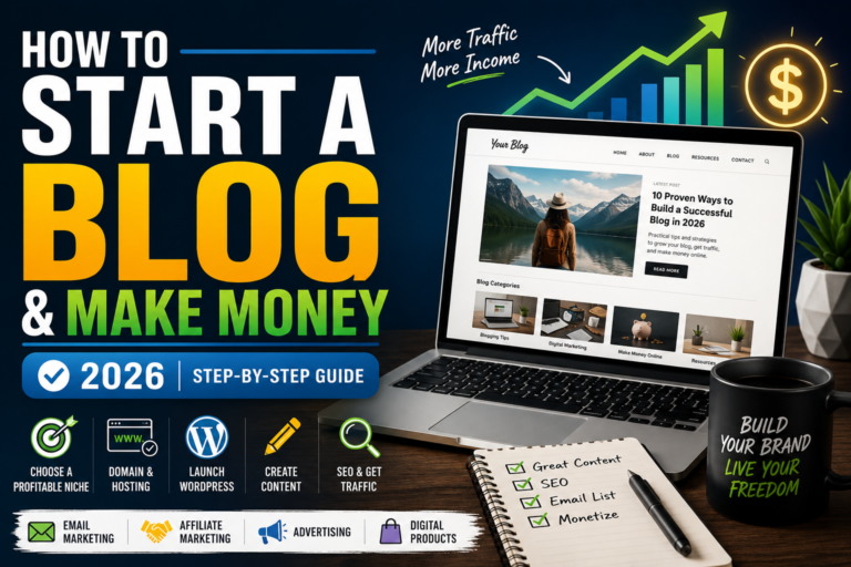 How to Start a Blog and Make Money