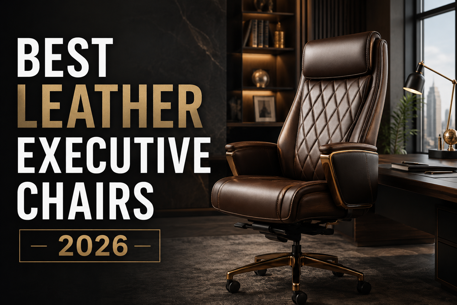You are currently viewing Leather Executive Chair: Best Luxury Office Chairs 2026