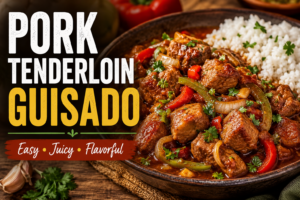 Read more about the article Pork Tenderloin Guisado Recipe – Easy, Juicy & Flavorful