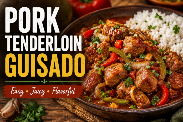 Pork Tenderloin Guisado