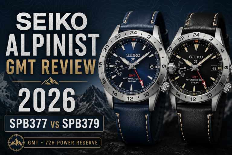 Seiko Alpinist GMT Review