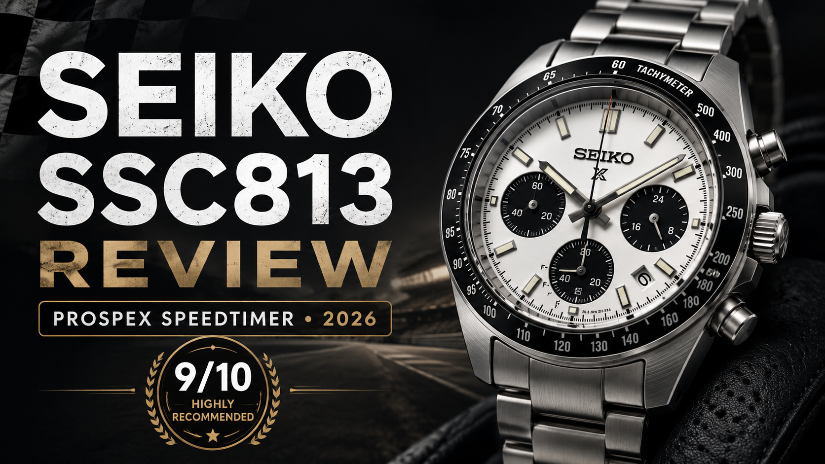 You are currently viewing Seiko SSC813 Review 2026: Prospex Speedtimer Specs & Price