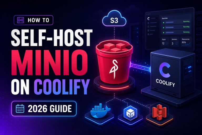 Self Host MinIO on Coolify