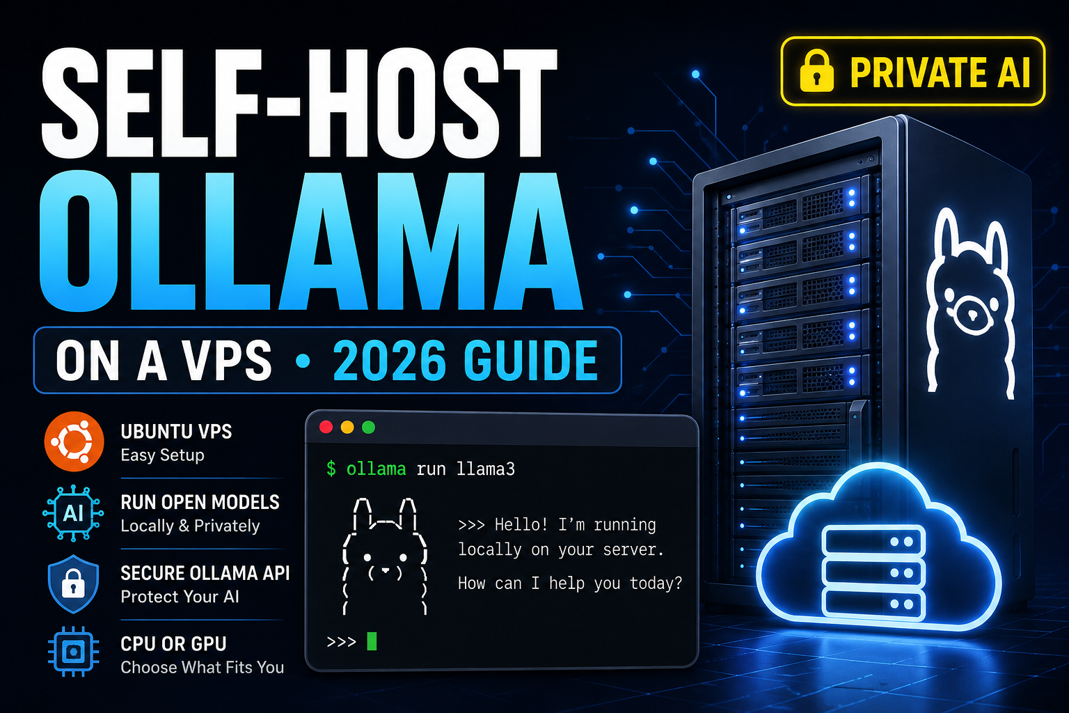 Read more about the article How to Self Host Ollama on a VPS: Complete Guide 2026