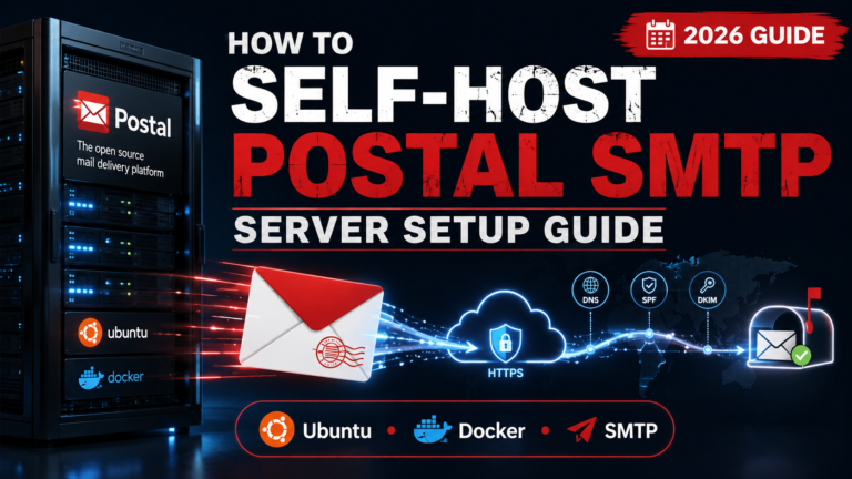 Self Host Postal SMTP Server