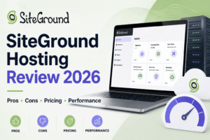 Read more about the article SiteGround Hosting Review 2026: Pros, Cons, Pricing & Performance