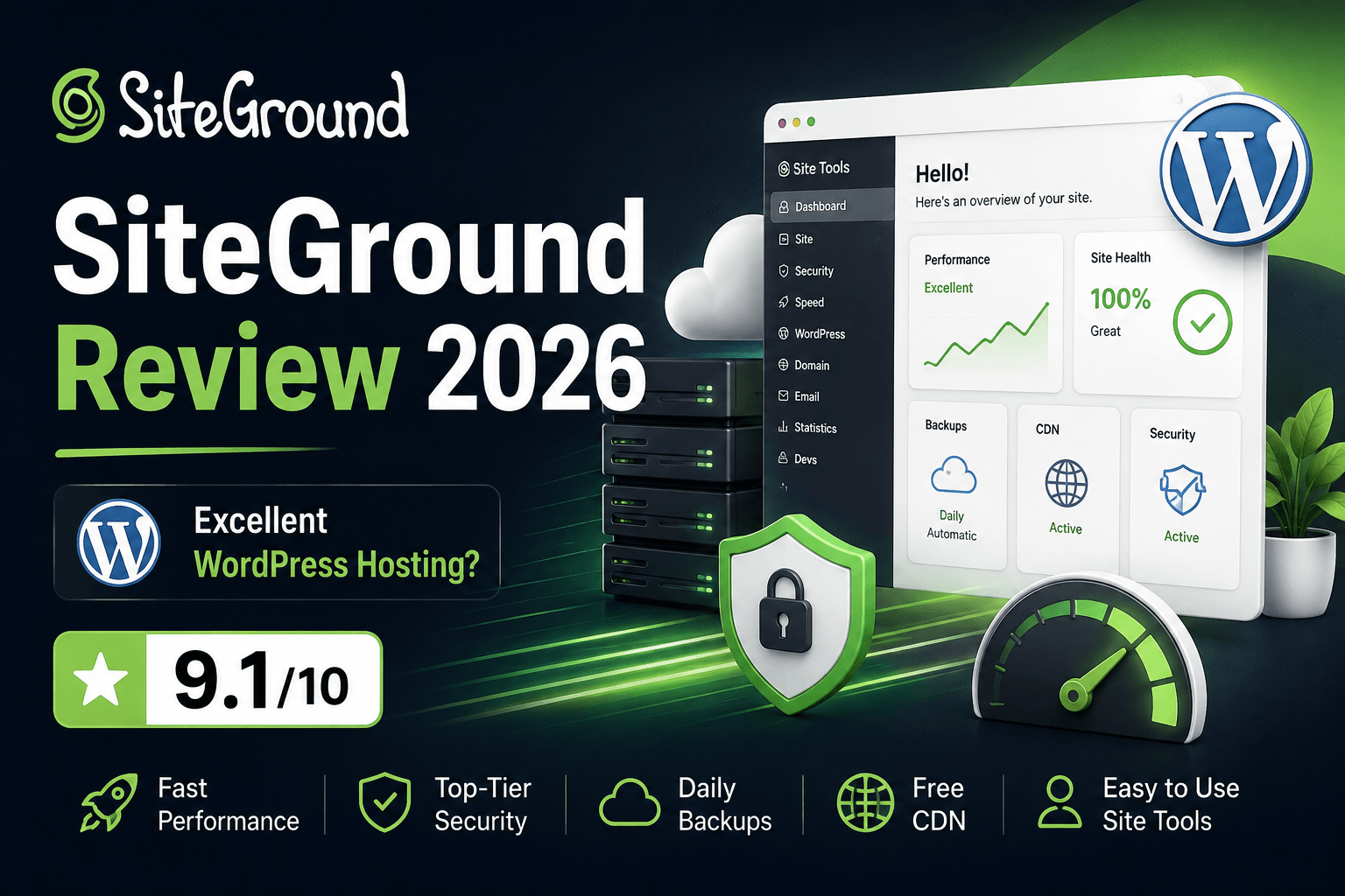You are currently viewing SiteGround Review 2026: Excellent WordPress Hosting With Premium Performance