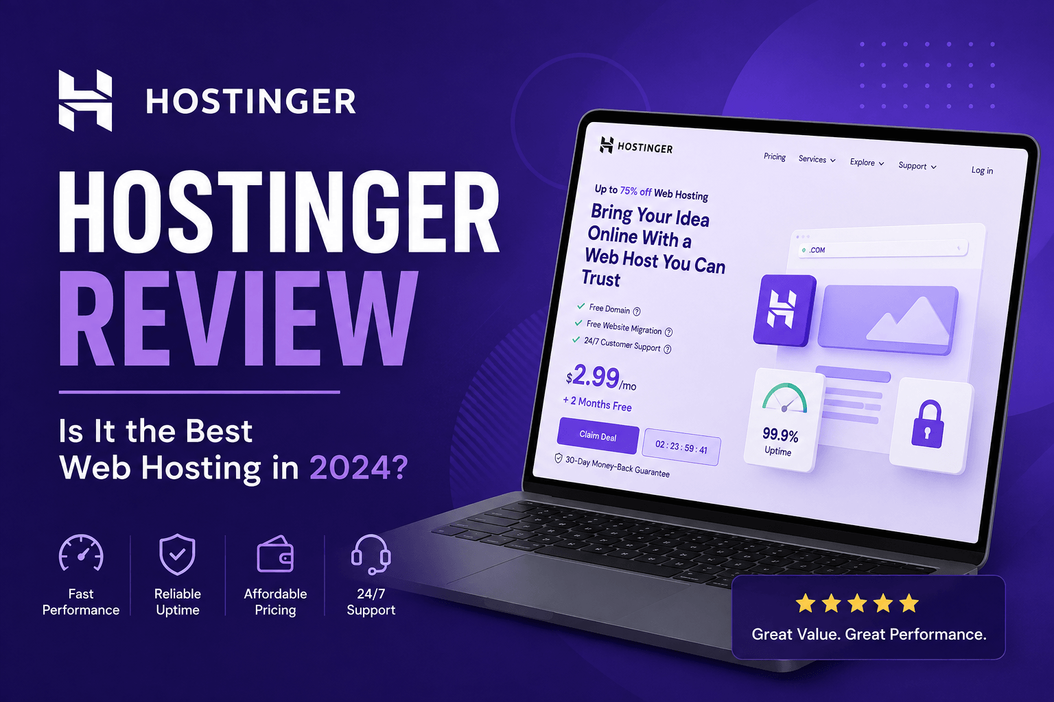 You are currently viewing Hostinger Review 2026: The Good, Bad, Pricing & Is It Worth It?