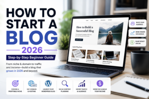Read more about the article How to Start a Blog in 2026: Step-by-Step Beginner Guide