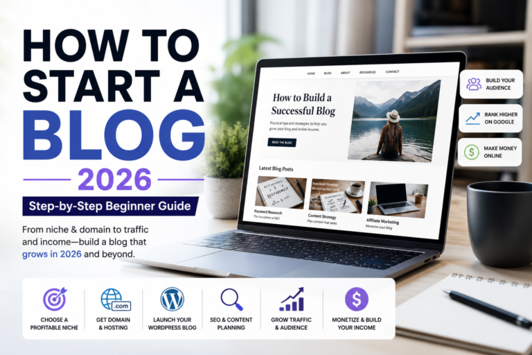 how to start a blog
