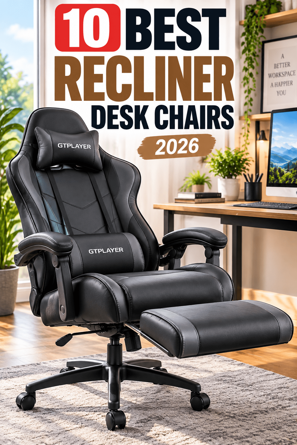 You are currently viewing 10 Best Recliner Desk Chairs for Comfort & Work in 2026