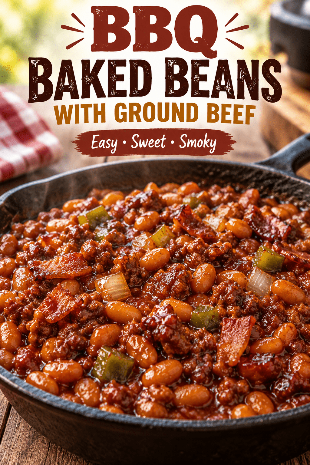 Read more about the article BBQ Baked Beans With Ground Beef
