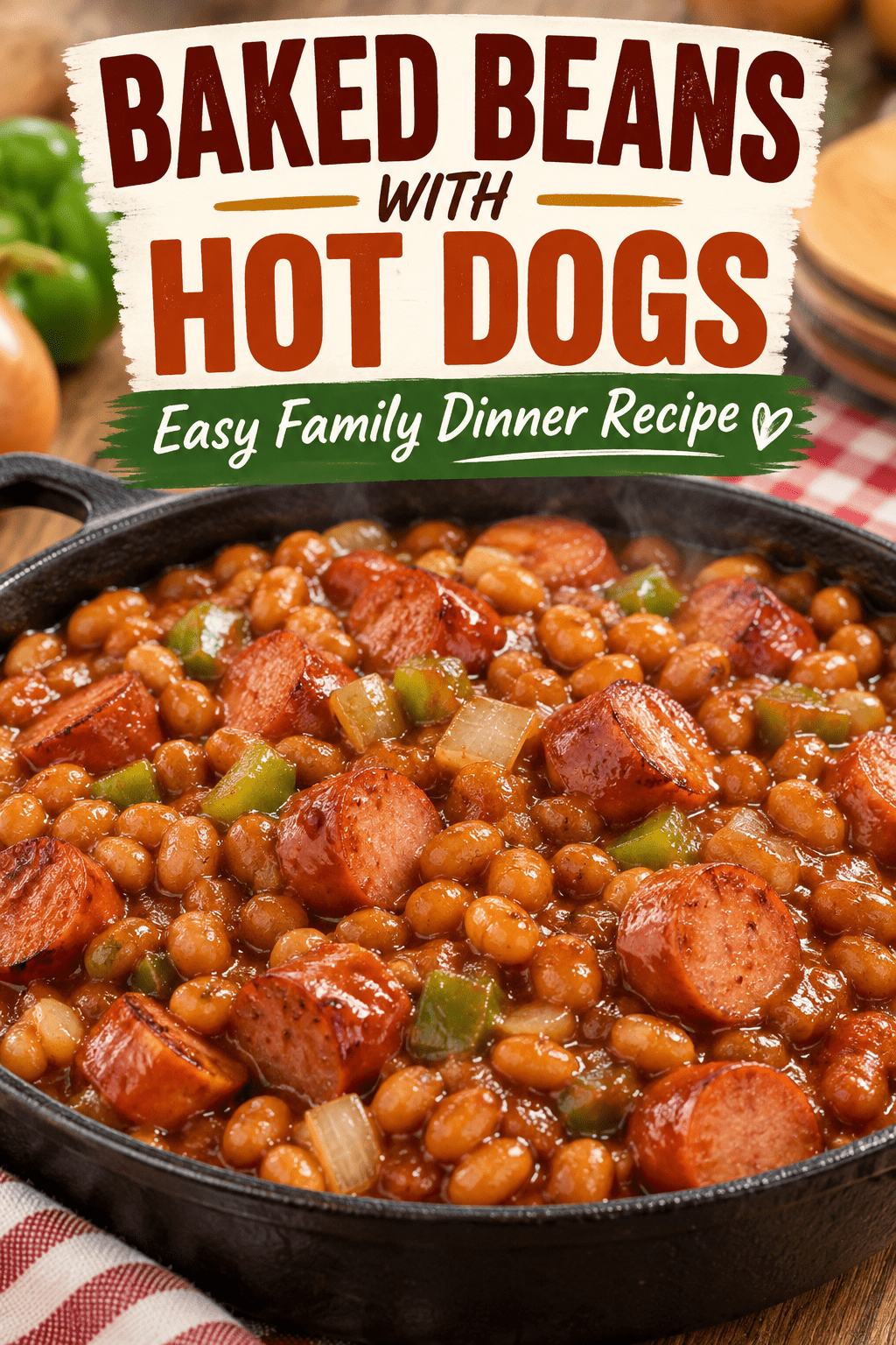 You are currently viewing Baked Beans With Hot Dogs – Easy Family Dinner Recipe
