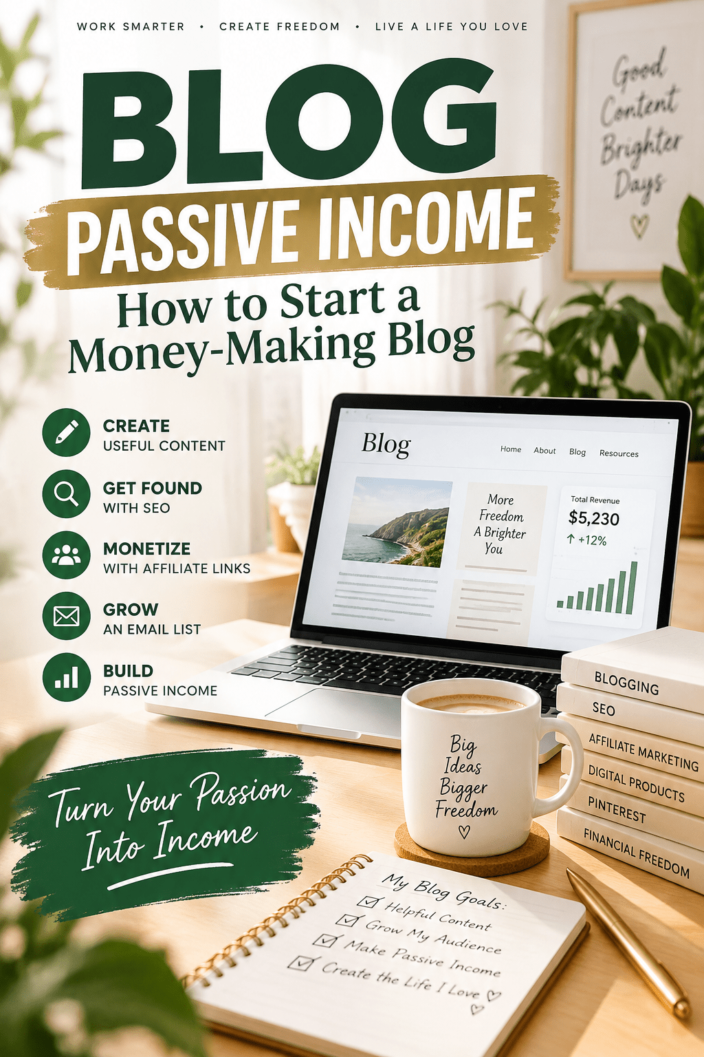 Read more about the article Blog Passive Income: How to Start a Money-Making Blog