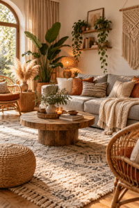 Read more about the article 25 Boho Living Room Ideas for a Cozy, Stylish Home
