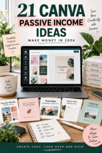 Read more about the article Canva Passive Income: 21 Ideas to Make Money in 2026