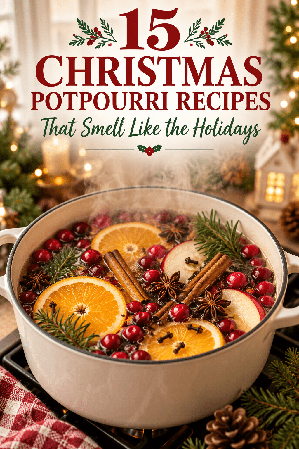 Read more about the article 15 Christmas Potpourri Recipes That Smell Like the Holidays
