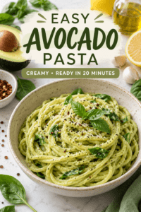 Read more about the article Easy Avocado Pasta Recipe – Creamy & Ready in 20 Minutes