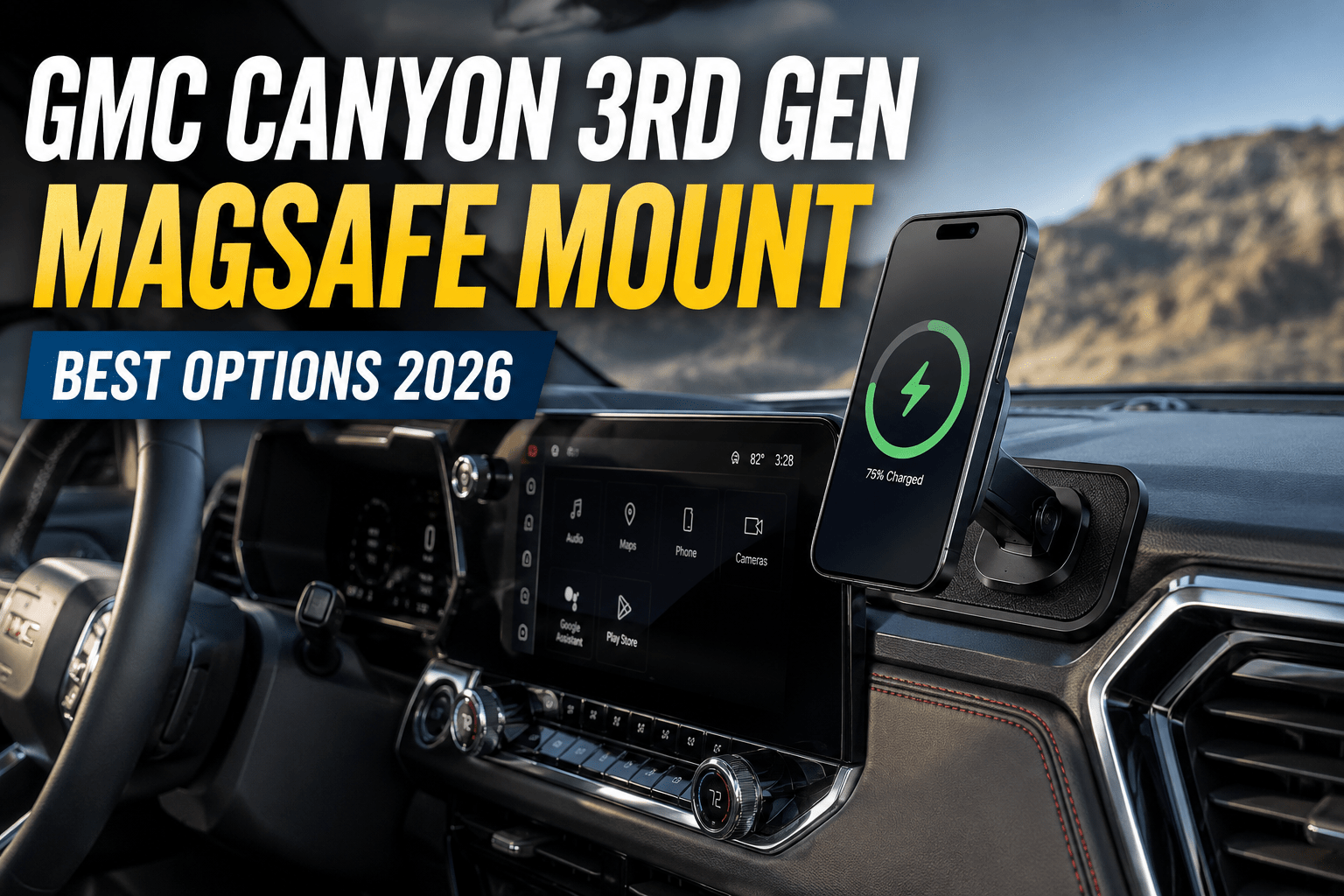 Read more about the article GMC Canyon 3rd Gen MagSafe Mount: Best Options 2026