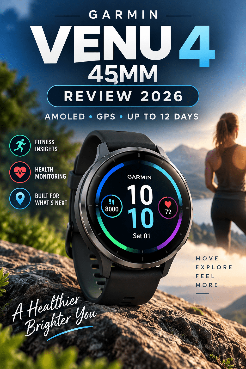 You are currently viewing Garmin Venu 4 45mm Review 2026: Features, Battery & Buying Guide