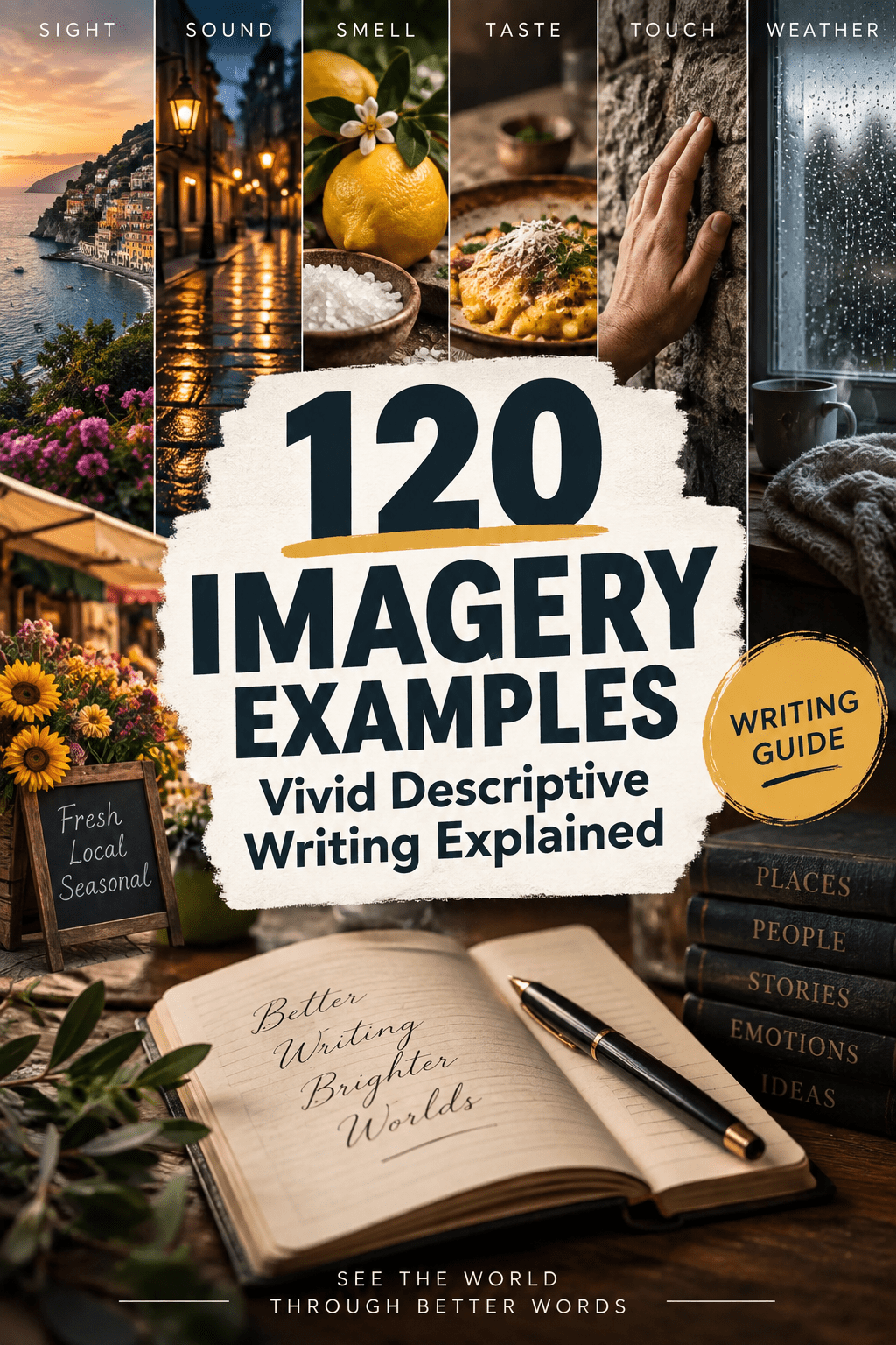 Read more about the article 120 Imagery Examples: Vivid Descriptive Writing Explained