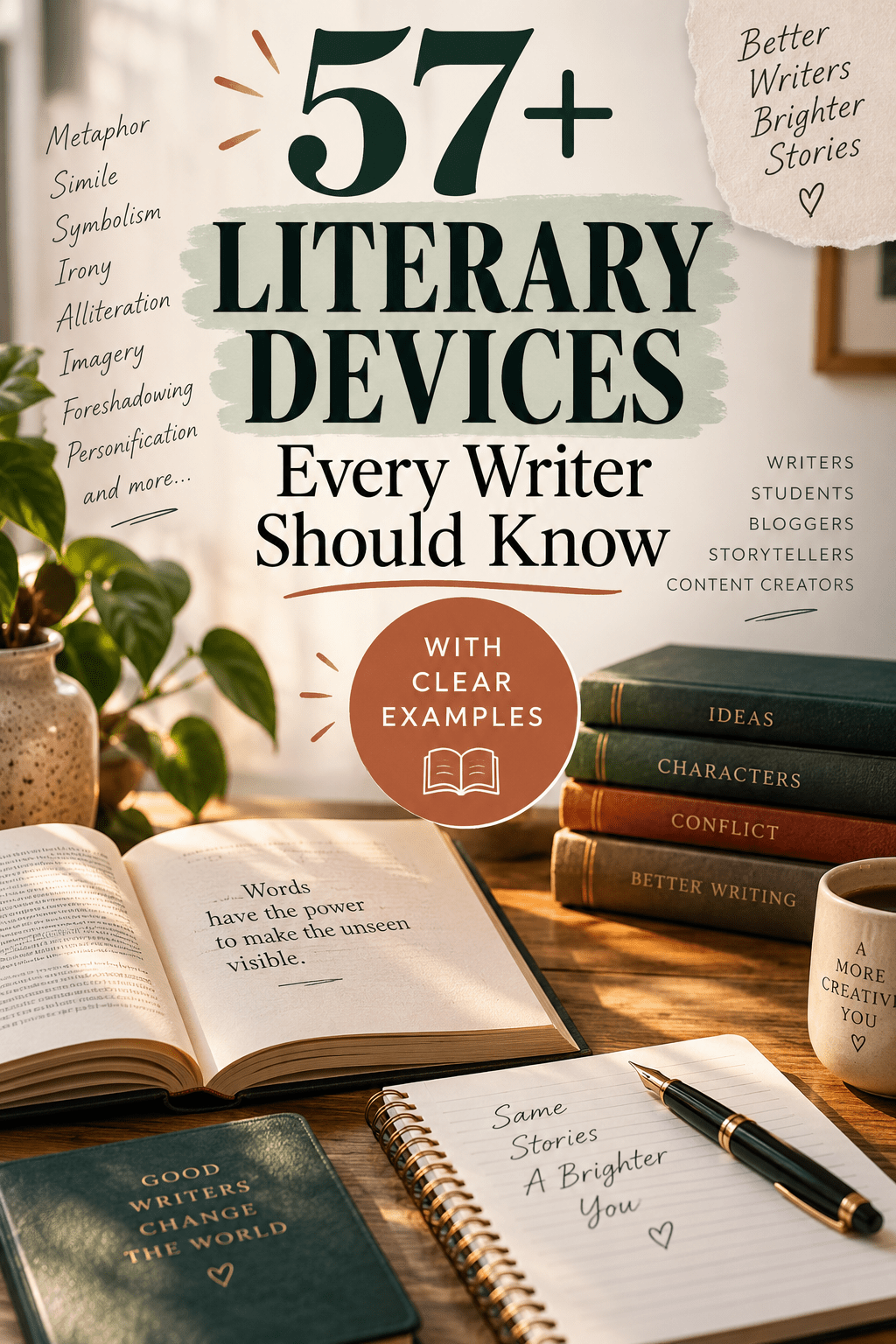 Read more about the article 57+ Literary Devices Every Writer Should Know (With Clear Examples)